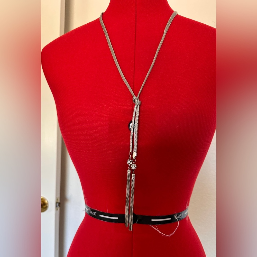 Next Silver Tassel Belt